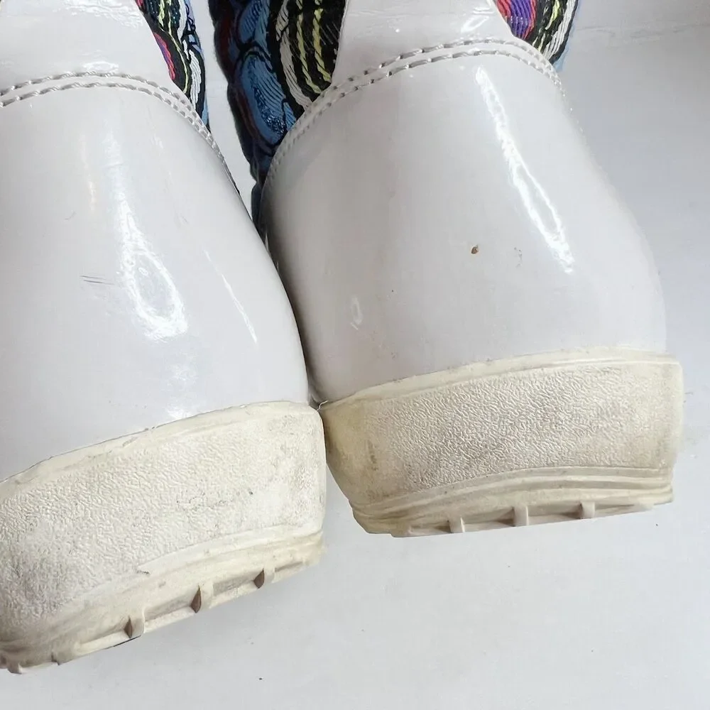 y2k Vintage Coach Peggey Signature Logo Winter Boots Snow Moon Boots Size 8 - Picture 12 of 13
